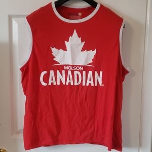 2/$20 Molson Canadian tank top